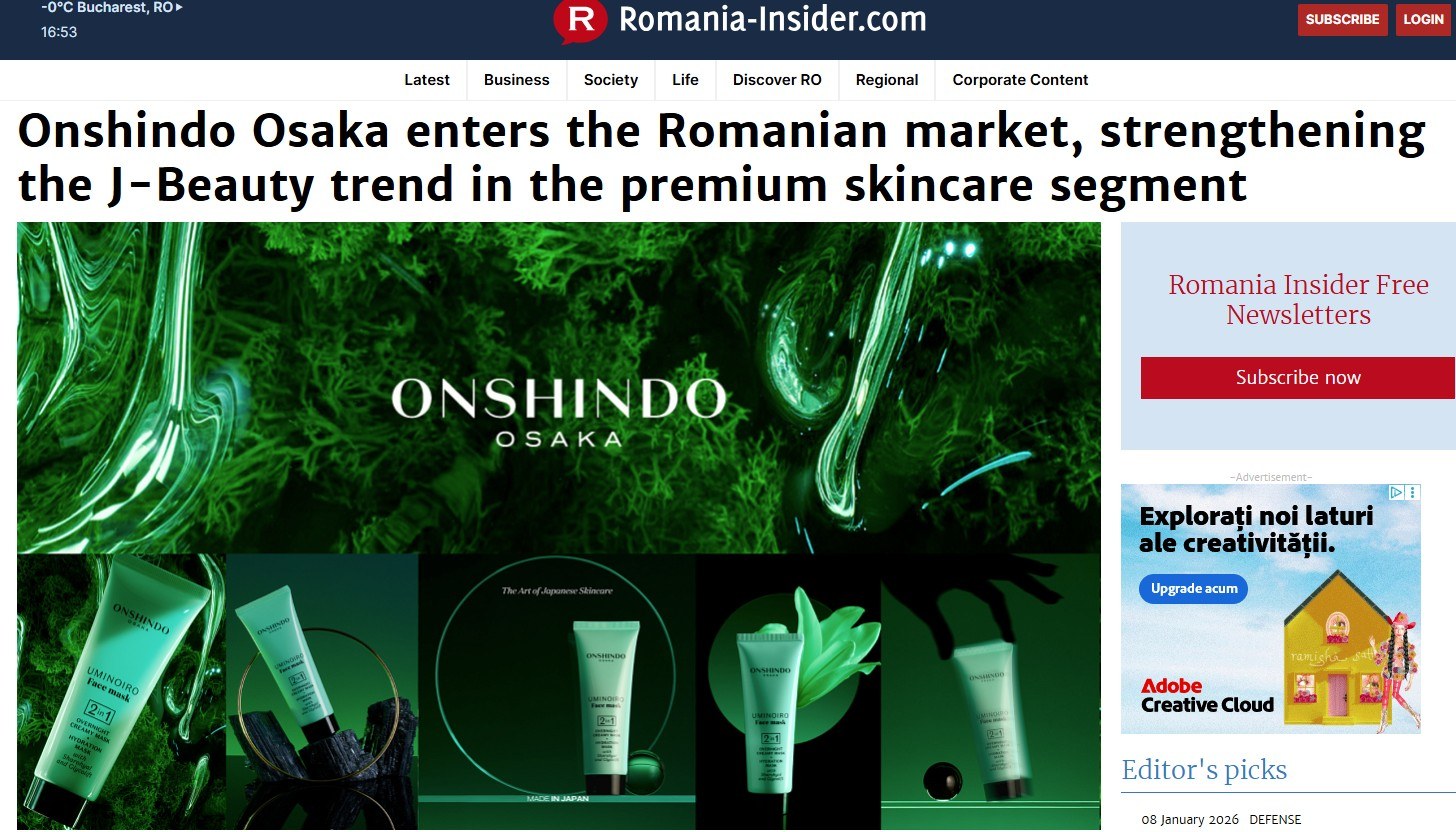 2.ROMANIA-INSIDER.COM-Onshindo Osaka enters the Romania market